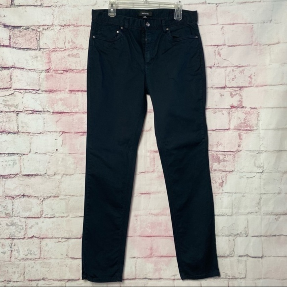 RING OF FIRE Navy Blue Chino Slim Fit Pants…